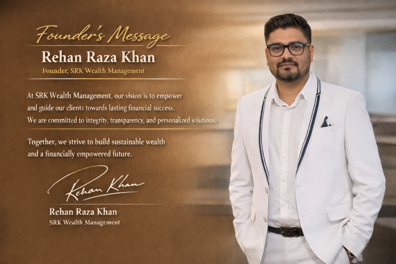 Founder Message